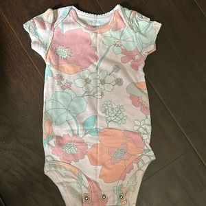 6 months Child of Mine onesie